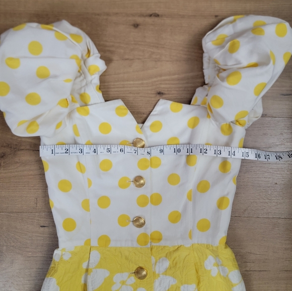 ESCADA Sweet Romance Puff Sleeve Mini Dress - Picture 5 of 13